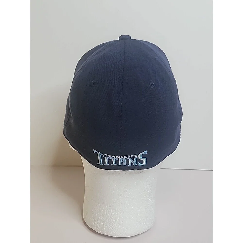 Tennessee Titans New Era 39Thirty Hat Cap Medium Large Blue Embroidered